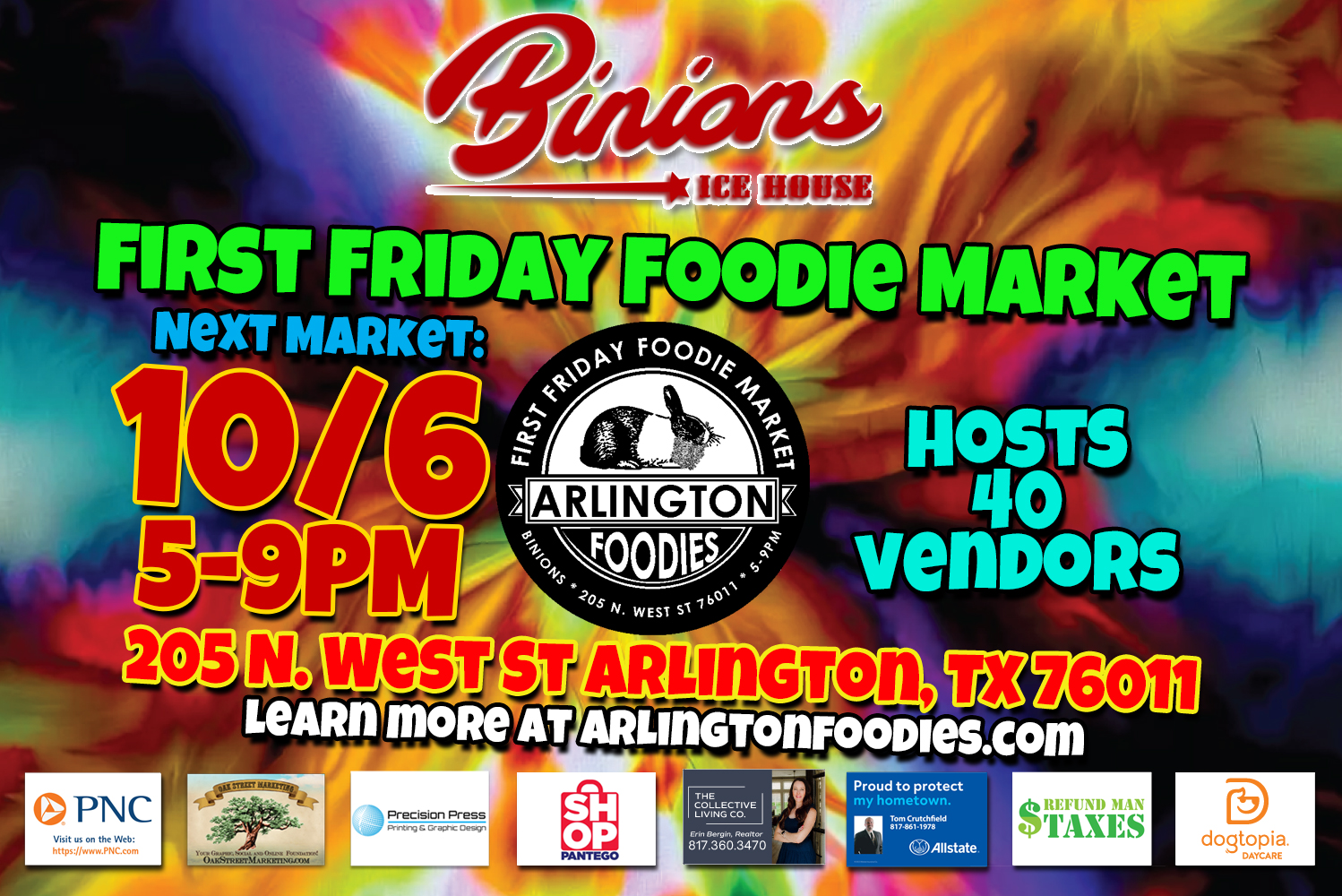 First Friday Foodie Market